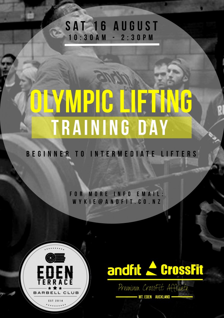 Olyligting training day